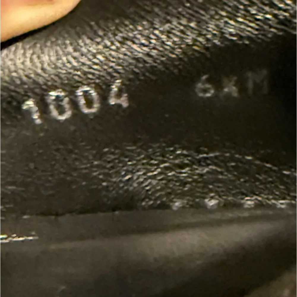Aquatalia Lorita Genuine Suede Leather Platform Sole Slip-On Loafer Black Sz 6.5